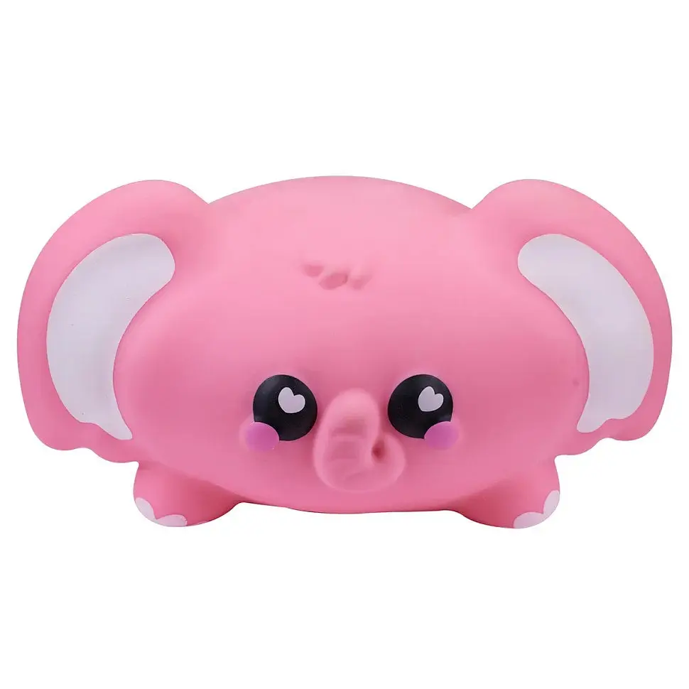 Коллекционная игрушка-антистресс Слон Баблз Smooshzees 08232 из серии Snugzees - фото 2