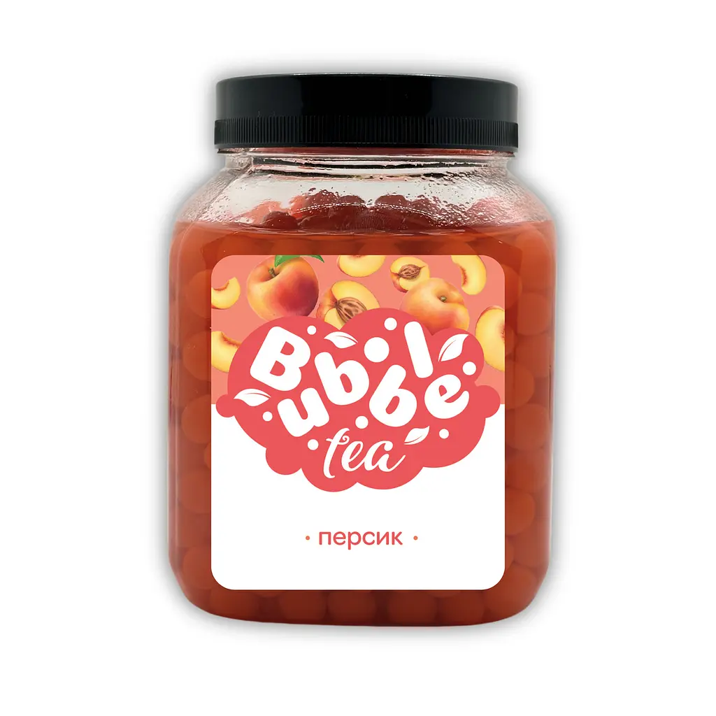 Bubble Tea кульки "Персик" 0,5 кг