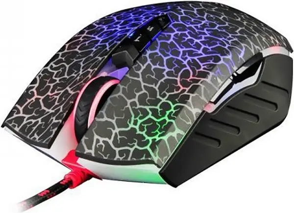 Миша A4Tech Bloody A70A USB Crackle black - фото 4