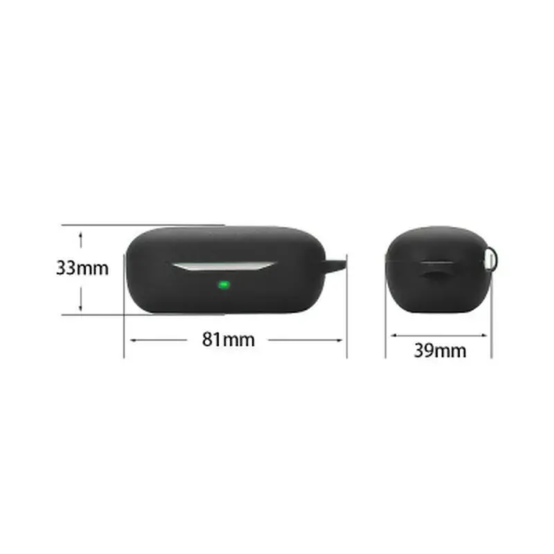 Чохол для навушників BeCover Silicon для Huawei FreeBuds SE Black (710947) - фото 4