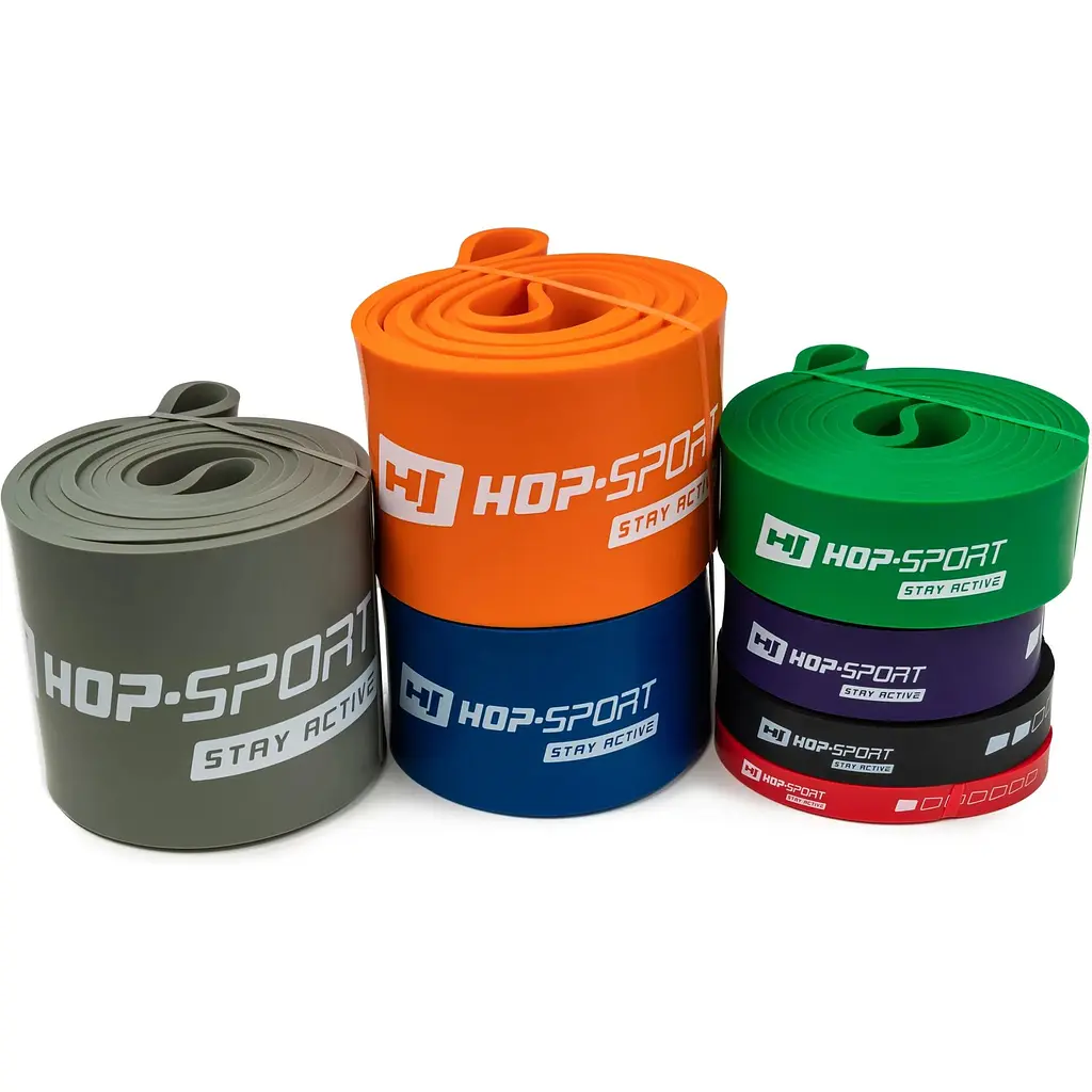 Резинка для фітнесу Hop-Sport 12-30кг HS-L022RR чорна - фото 10