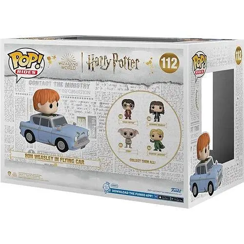 Фігурка Funko Pop Гаррі Поттер Рон Harry Potter Ron Weasley in Flying Car 14см FP HP RW IFC 112 - фото 4