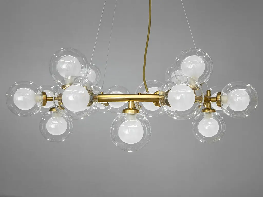 Люстра у стилі Loft бульбашки LQ7061/20BK - фото 3