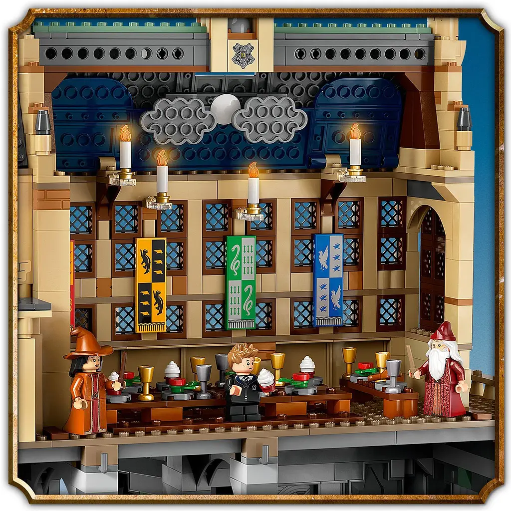 Конструктор LEGO Harry Potter Замок Гоґвортс: Велика зала 1732 деталі (76435) - фото 8
