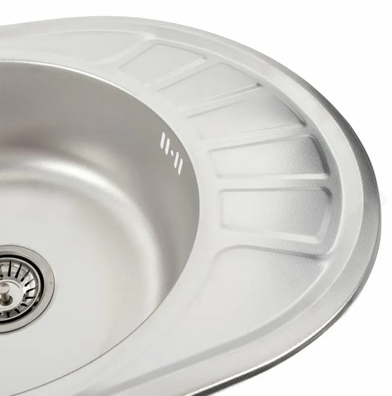 Кухонна мийка Platinum 5745 L декор 5745 0,8/180 мм (SP000000334) - фото 3