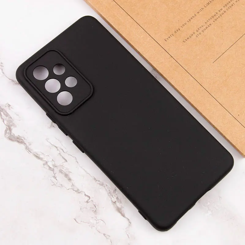Чехол Silicone Cover Full Camera для Samsung Galaxy A13 4G [Black] HC [78816] - фото 3