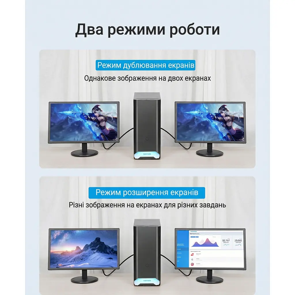 Кабель мультимедийный VGA M to VGA M 1.0m black Vention (LAJWF) - фото 4