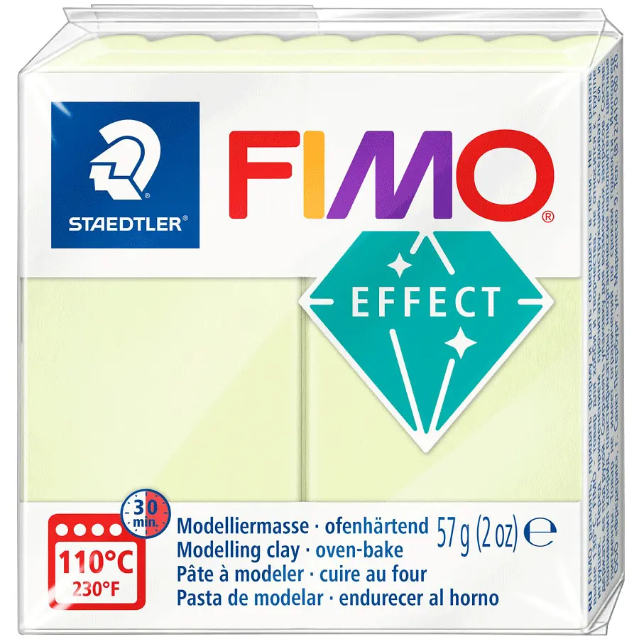 Пластика для бижутерии Soft Ванильная пастельная 57г Fimo - фото 2