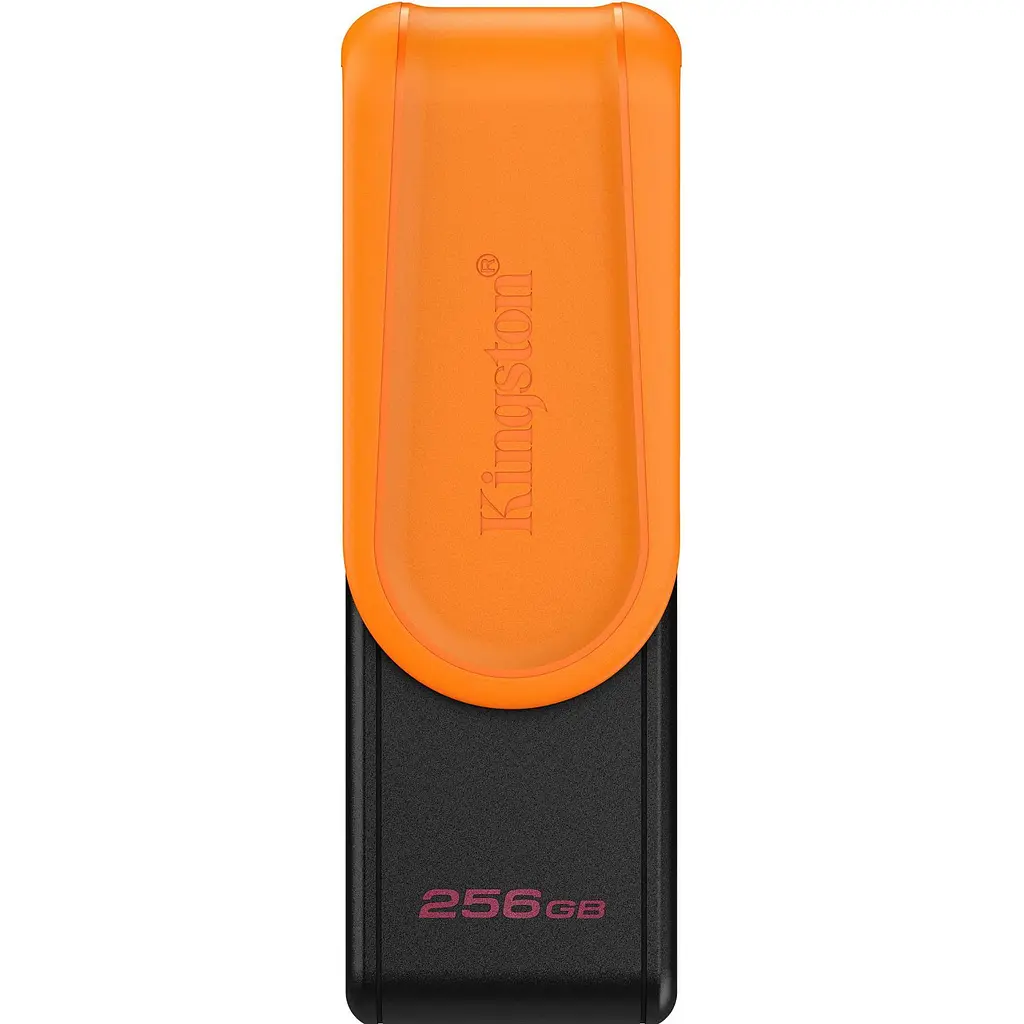 USB флеш-накопитель Kingston DataTraveler Exodia S 256GB USB-A 3.2 Black/Orange (DTXS/256GB) [139609] - фото 2