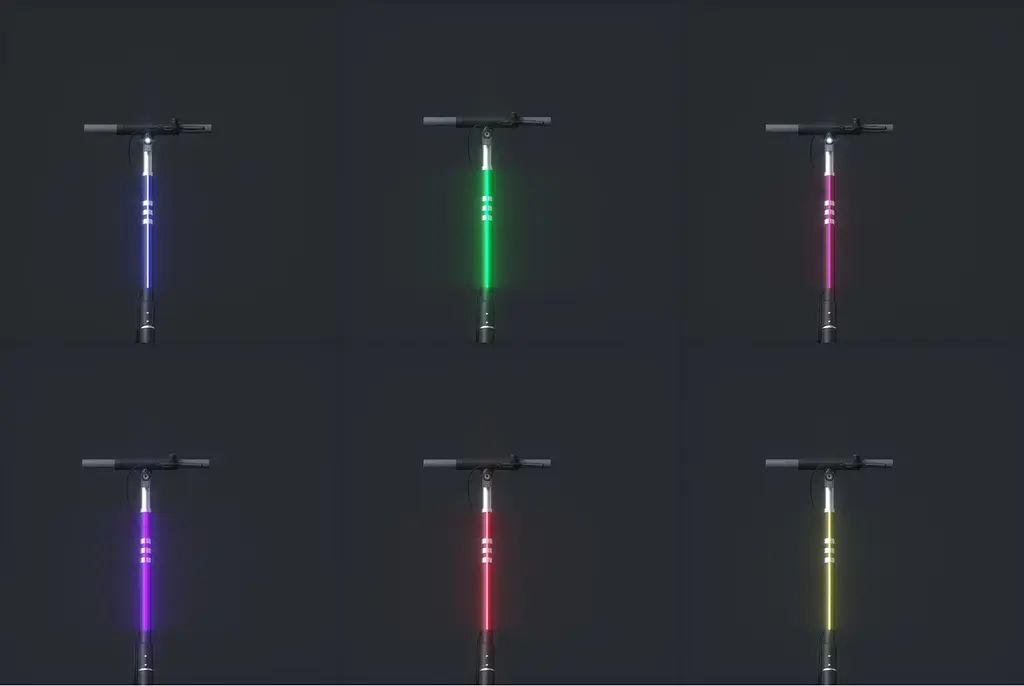 Електросамокат OKAI ES10-NEON Lite 9" 300(600)W акб 7.8Ah чорний - фото 10