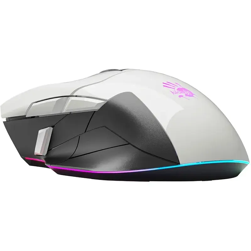 Миша ігрова A4Tech W70 Max Bloody (Panda White) - фото 7