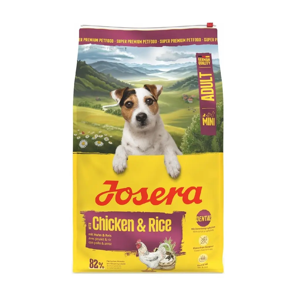 Сухий корм для собак Josera Mini Adult Chicken & Rice (Miniwell) 10 кг (4032254785200)