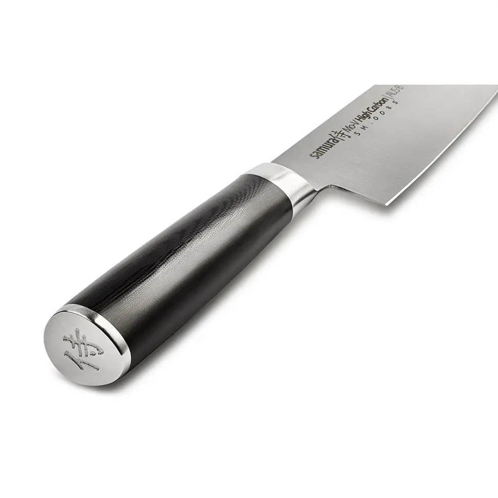 Ніж кухонний Шеф, 200 мм Samura MO-V Stonewash (SM-0085B) - фото 7