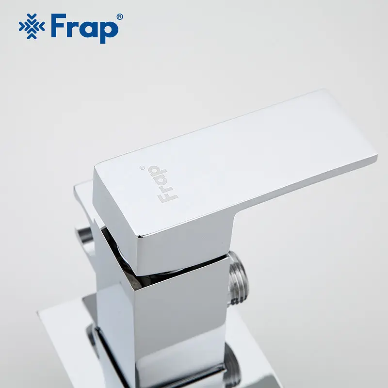 Набір гігієнічного душу прихованого монтажу Frap F7506, хром, Хром - фото 4