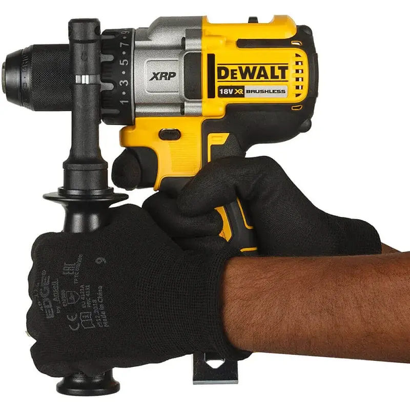 DeWALT Шурупокрут-дриль акумуляторний XR Li-Ion 18В 95Нм 450-2000об/хв кейс, ЗП 1.5кг без АКБ та ЗП - фото 8