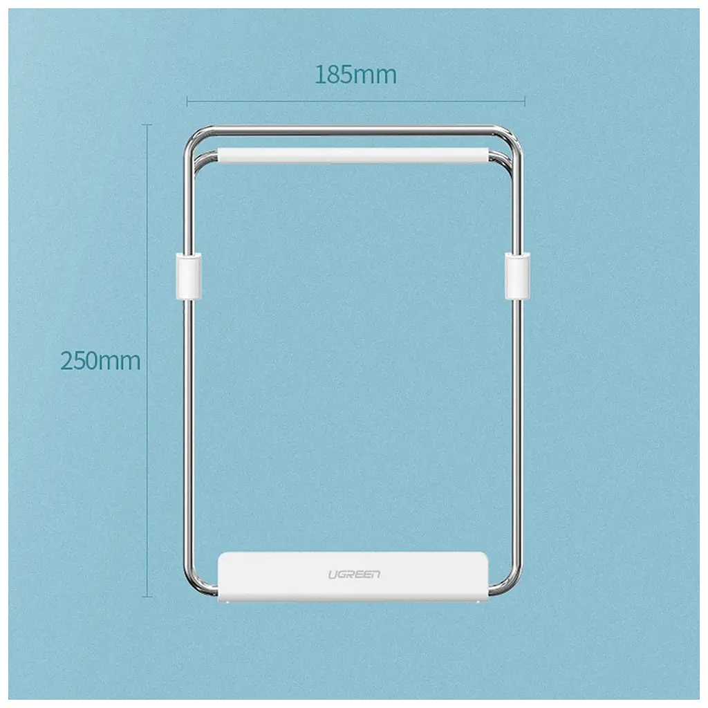 Підставка до ноутбука Ugreen LP230 Foldable Desktop Laptop Stand Silver (80348) - фото 10