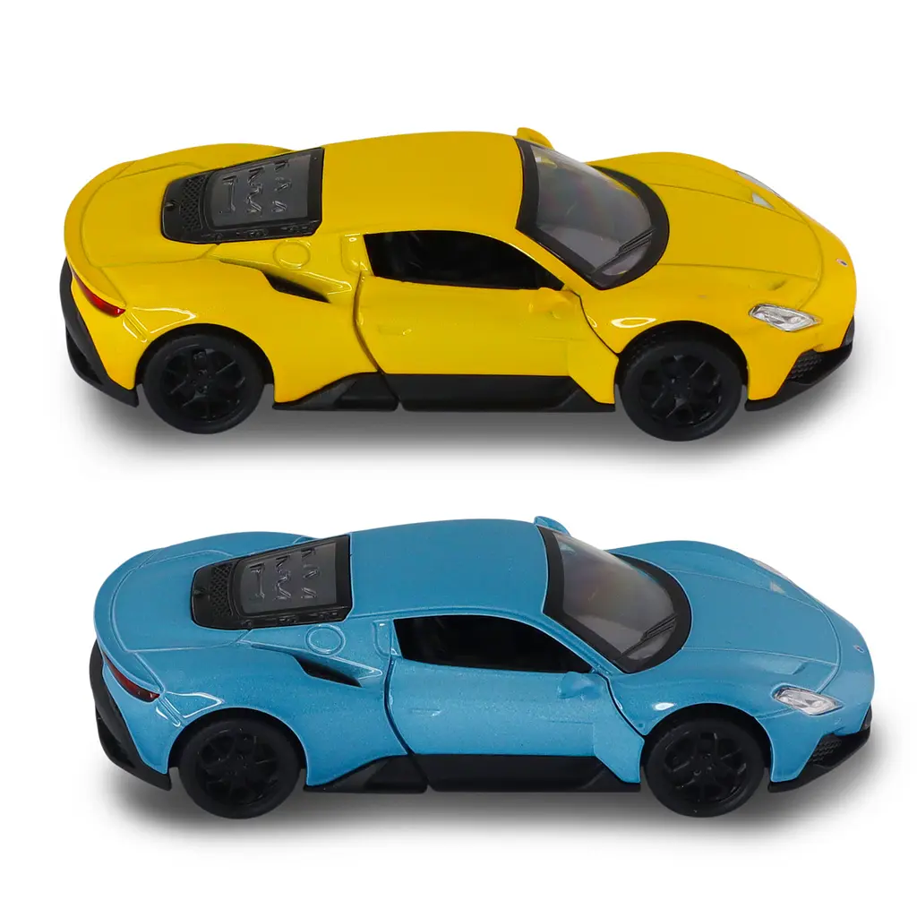 Автомодель TechnoDrive Maserati MC20 синій жовтий (250950) - фото 7