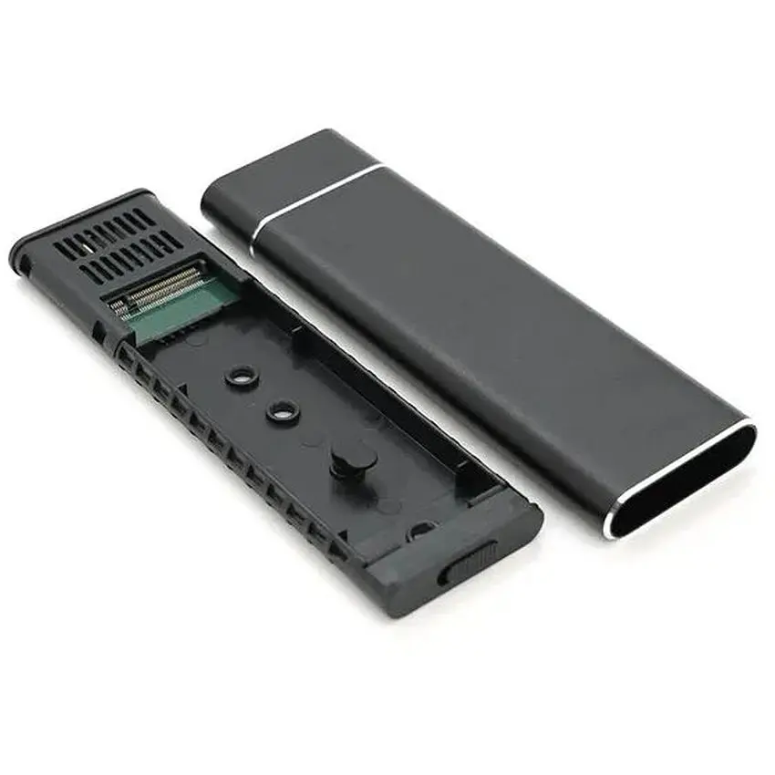 Кишеня зовнішня SHL-R320, USB3.0 M.2 NGFF, Black - фото 1