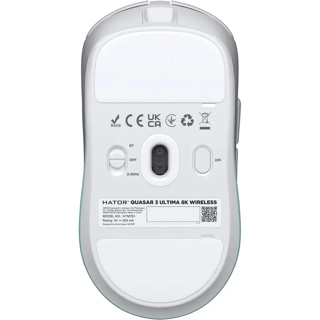 Миша Hator Quasar 3 Ultima 8K Wireless White/Mint (HTM761) [177415] - фото 2
