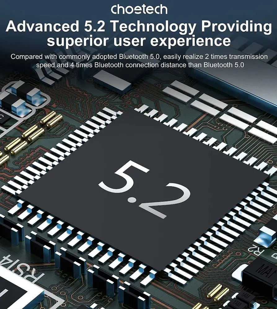 Bluetooth-гарнітура Choetech TWS bluetooth (BH-T06) - фото 4