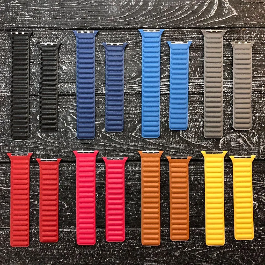 Ремінець для смарт-годинника Apple Watch Leather Link 38/40 мм шкіряний - фото 2