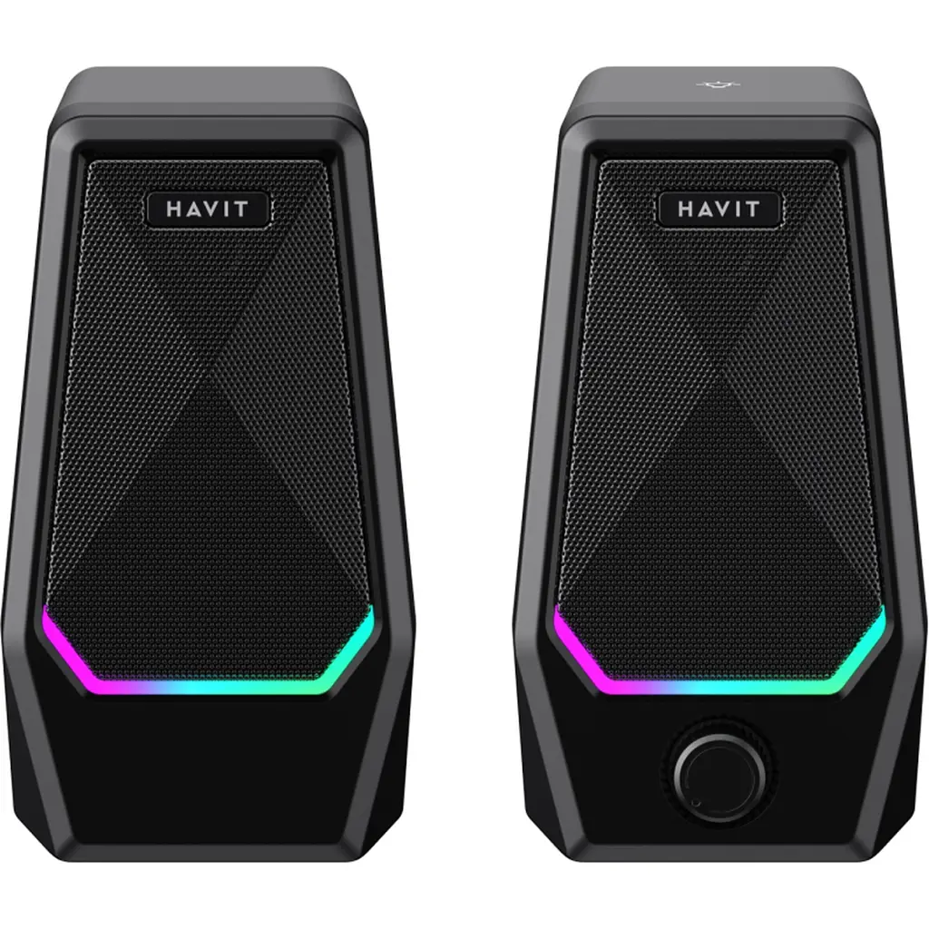 Акустична система Havit SK768 USB RGB Black (6939119042585) - фото 4