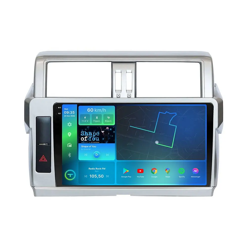 Штатна магнітола TORSSEN 2K Toyota Prado 150 2014+ 360 V1 FL10 4+64Gb 4G Carplay DSP