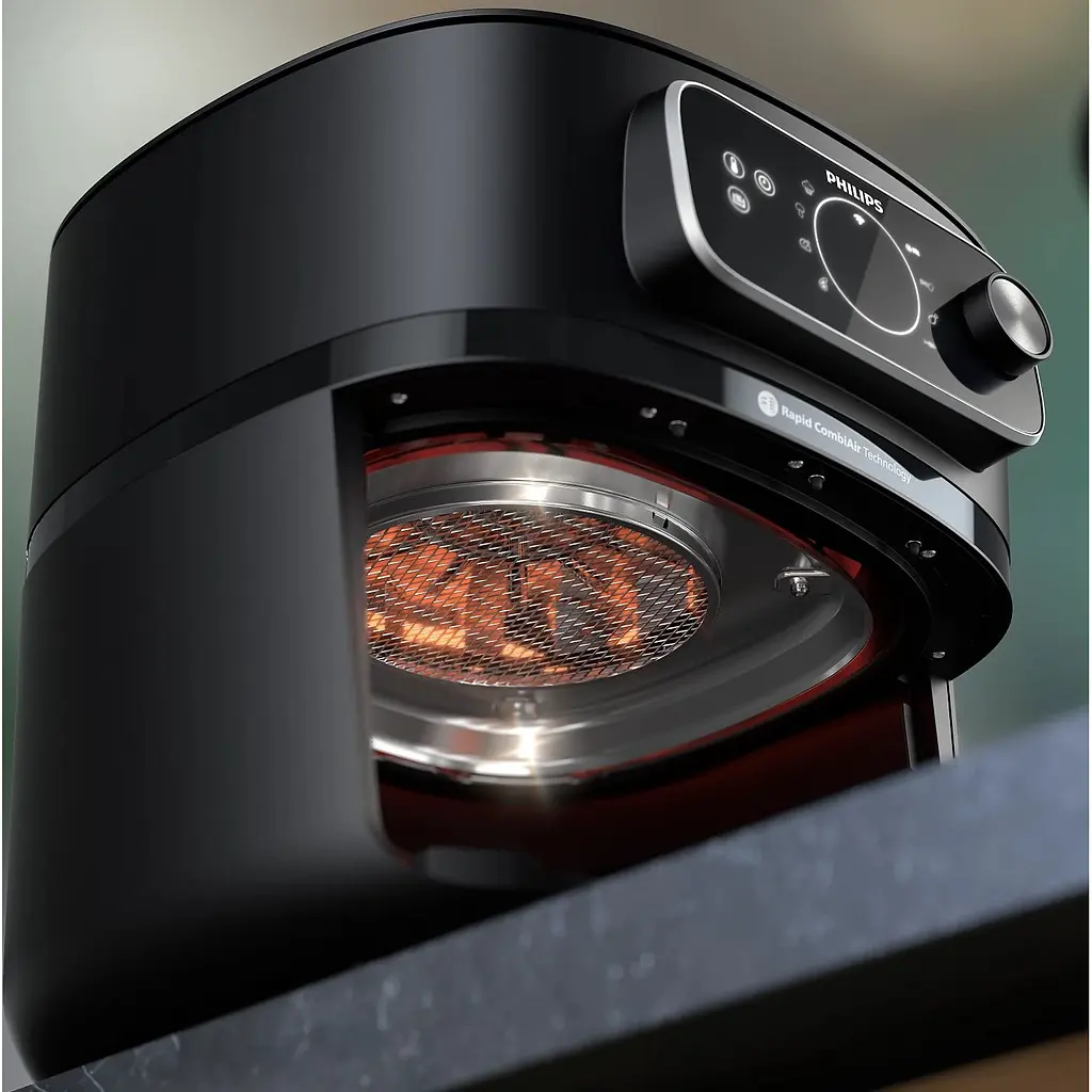 Мультипіч Philips Ovi Combi Connected 2200 Вт чорна (HD9876/90) - фото 4