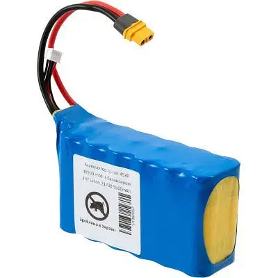 Акумуляторний блок Vinga 4S3Р 16500 mAh з балансувальним дротом (JHY Li-Ion 21700 5500 mAh) (16500BMSJHY4S3P) - фото 3