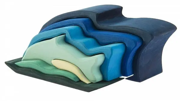 Конструктор дерев'яний NIC Дельфін (NIC523190) - фото 2