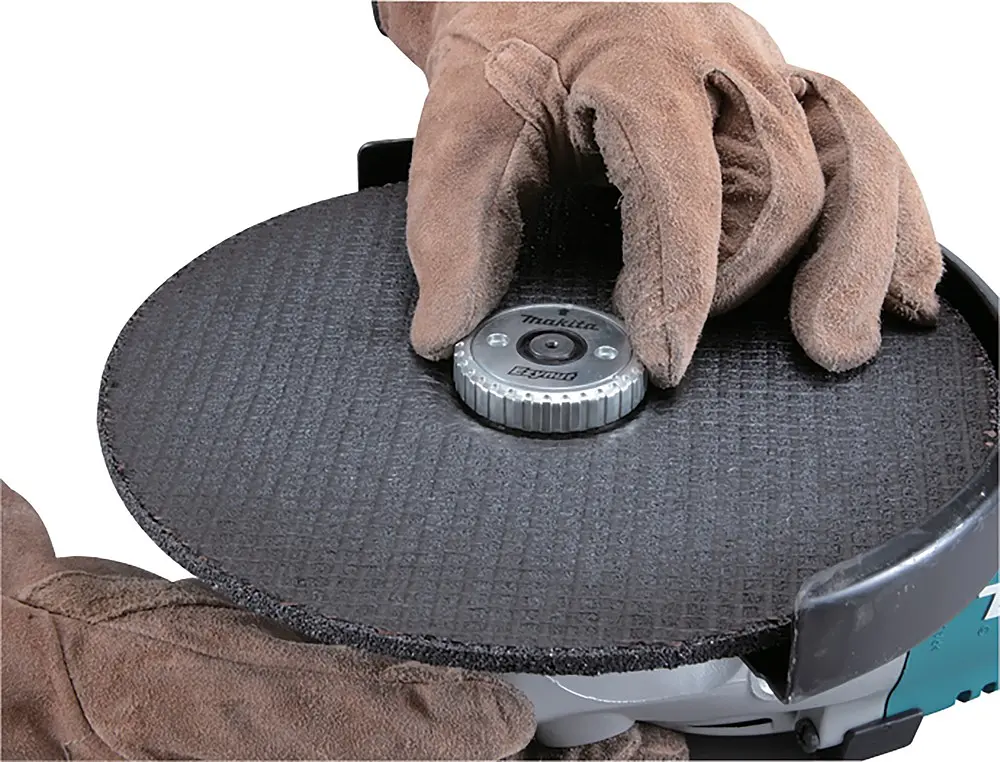 Гайка фіксації диска безключова Ezynut для КШМ Makita з диском 180-230 мм (195354-9) - фото 7