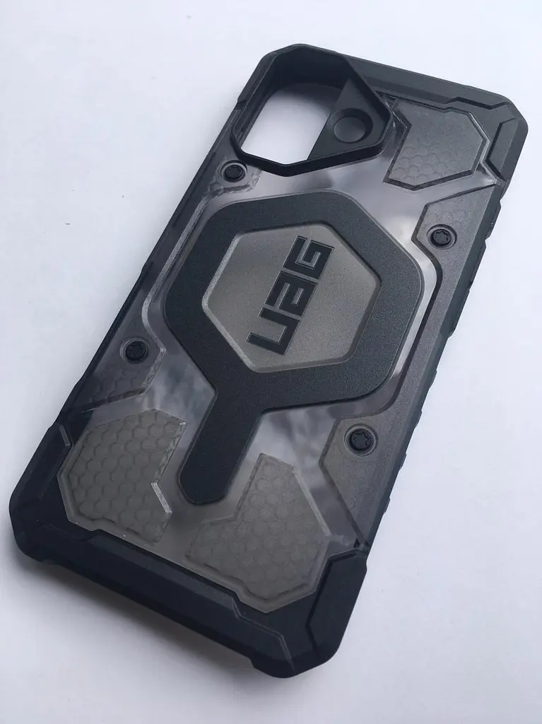 Оригінальний протиударний чохол UAG Pathfinder MagSafe для iPhone 17 Clear Ash 114553113140 - фото 5