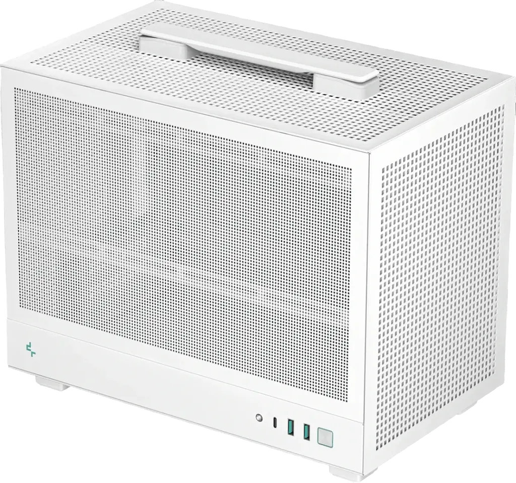 Корпус DeepCool CH160 Mesh White (R-CH160-WHNMI0-G-1) - фото 2