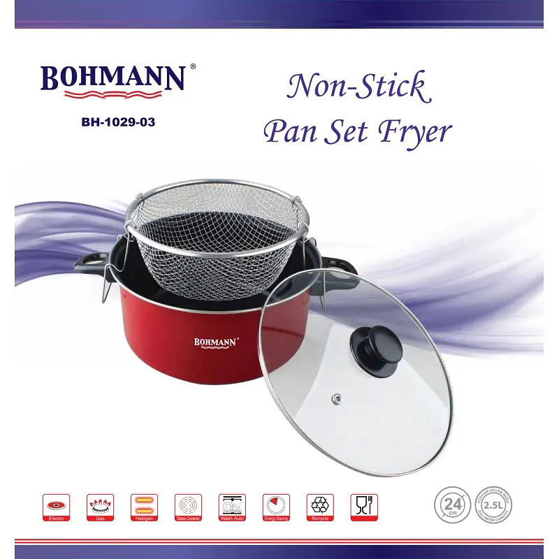 Каструля – фритюрниця Bohmann BH 1029-03 2,5л - фото 6