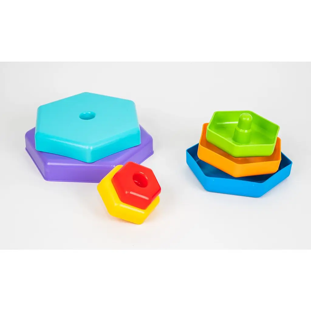 Пирамидка Tigres Радуга развивающая (39363) - фото 3