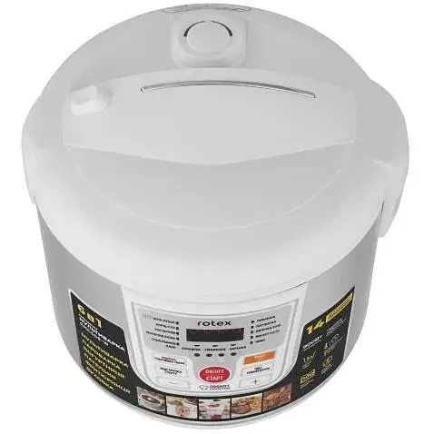 Мультиварка Rotex RMC508-W - фото 5