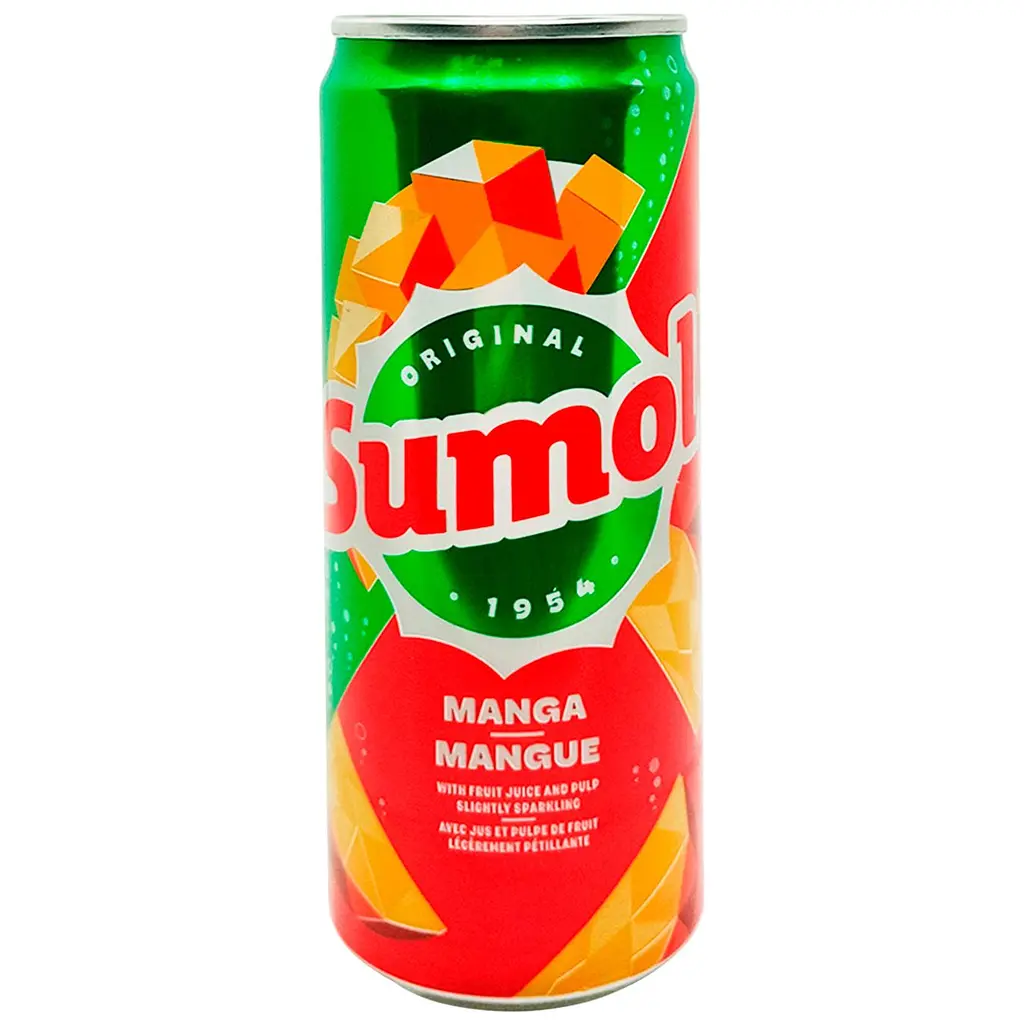 Напій газований на основі соку Sumol Манго 0.33 л