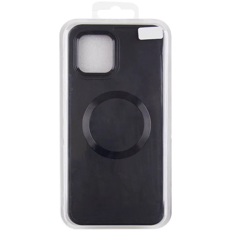 TPU чохол Bonbon Metal Style with MagSafe для Nothing Phone 2 Чорний / Black - фото 3