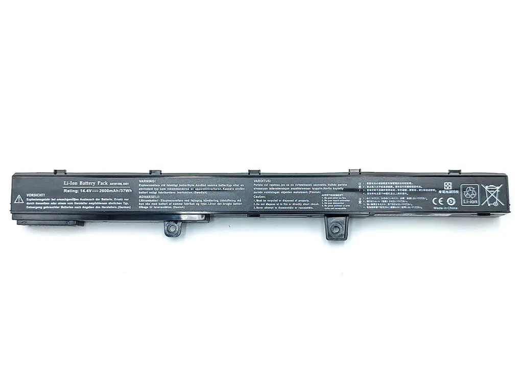 Акумулятор для Asus A41N1308 D550, X451, X451C, X451CA (А31N1319) (14.8V 2600 mAh) - фото 2
