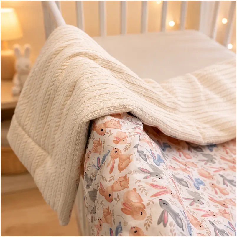 Плед дитячий MirSon Premium Pique Rabbits 110х140 см (2200013892687) - фото 5