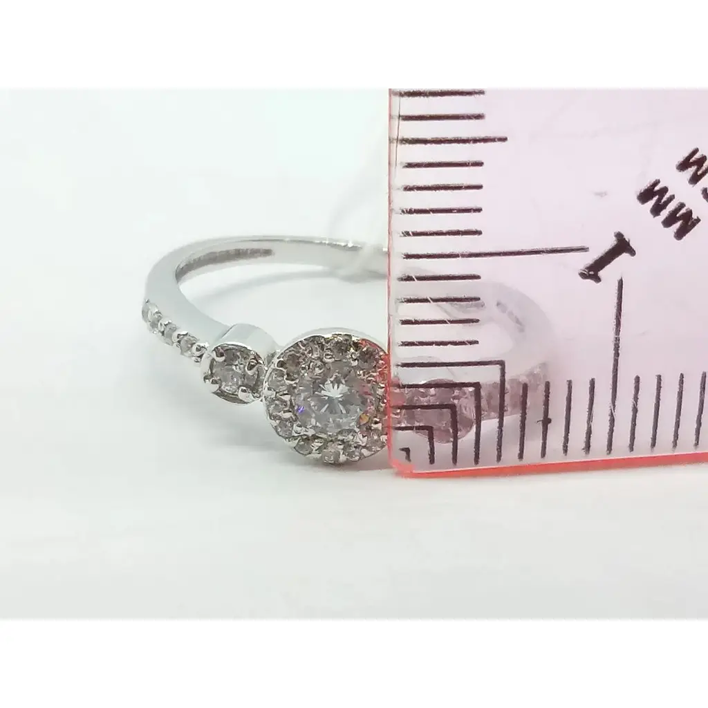 Золоте кільце Гаразд з фіанітами. 3523566 17 - фото 5