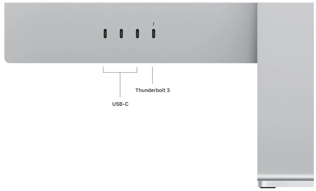 Монітор Apple Studio Display (Standard Glass) Tilt-adjustable Stand (MK0U3) [66198] - фото 3