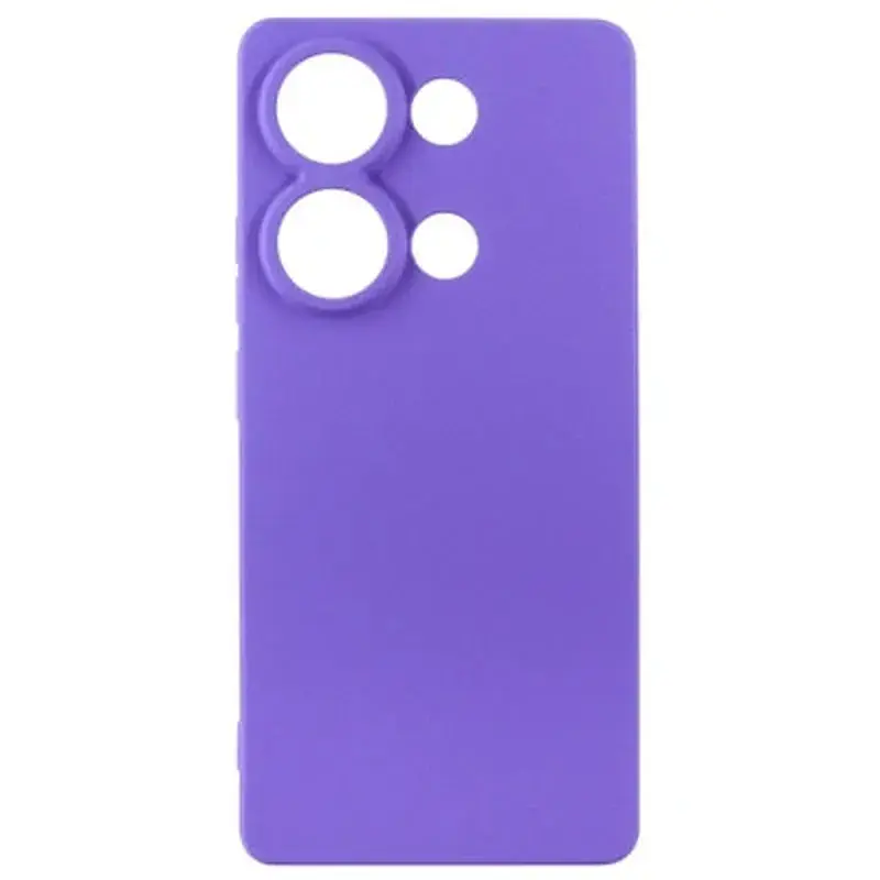 Чохол до мобільного телефона Dengos Kit for Xiaomi Redmi Note 13 Pro 4G case + glass (Purple) (DG-KM-64) - фото 2