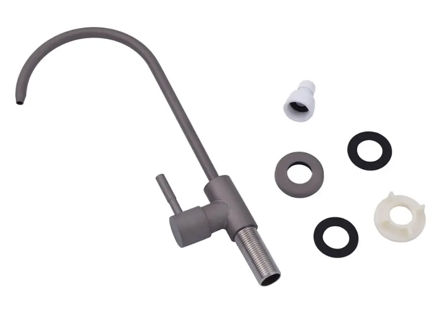 Кухонна мийка Kroner KRP Schwarze - SET7545NG PVD (3.0/0.8 мм) (CV033806) - фото 8