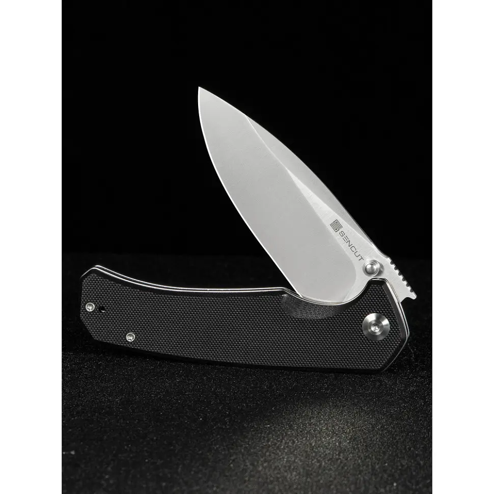 Ніж складаний Sencut Skarnax S24025-1 чорний G10 - фото 10