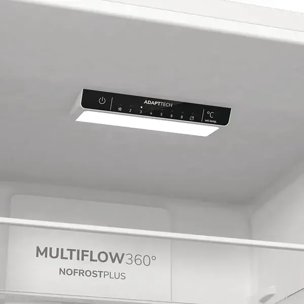 Холодильник Gorenje з нижн. мороз. камерою 200х60х60 см 2 двері 235(96)л А++ NoFrost+ Зона св ті білий - фото 9