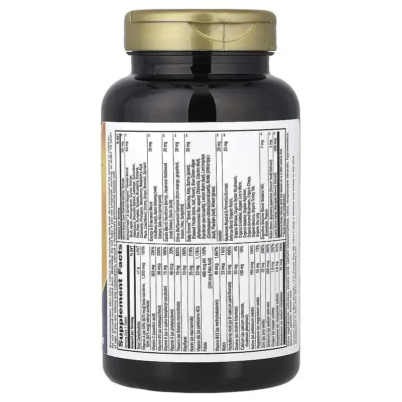 Мультивітаміни ультра для чоловіків Nature's Way Alive! Men's Ultra Multivitamin 150 таблеток - фото 3