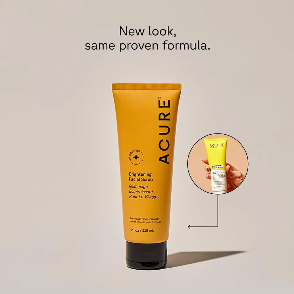 Скраб для обличчя Acure Brightening Facial Scrub 118 мл - фото 2