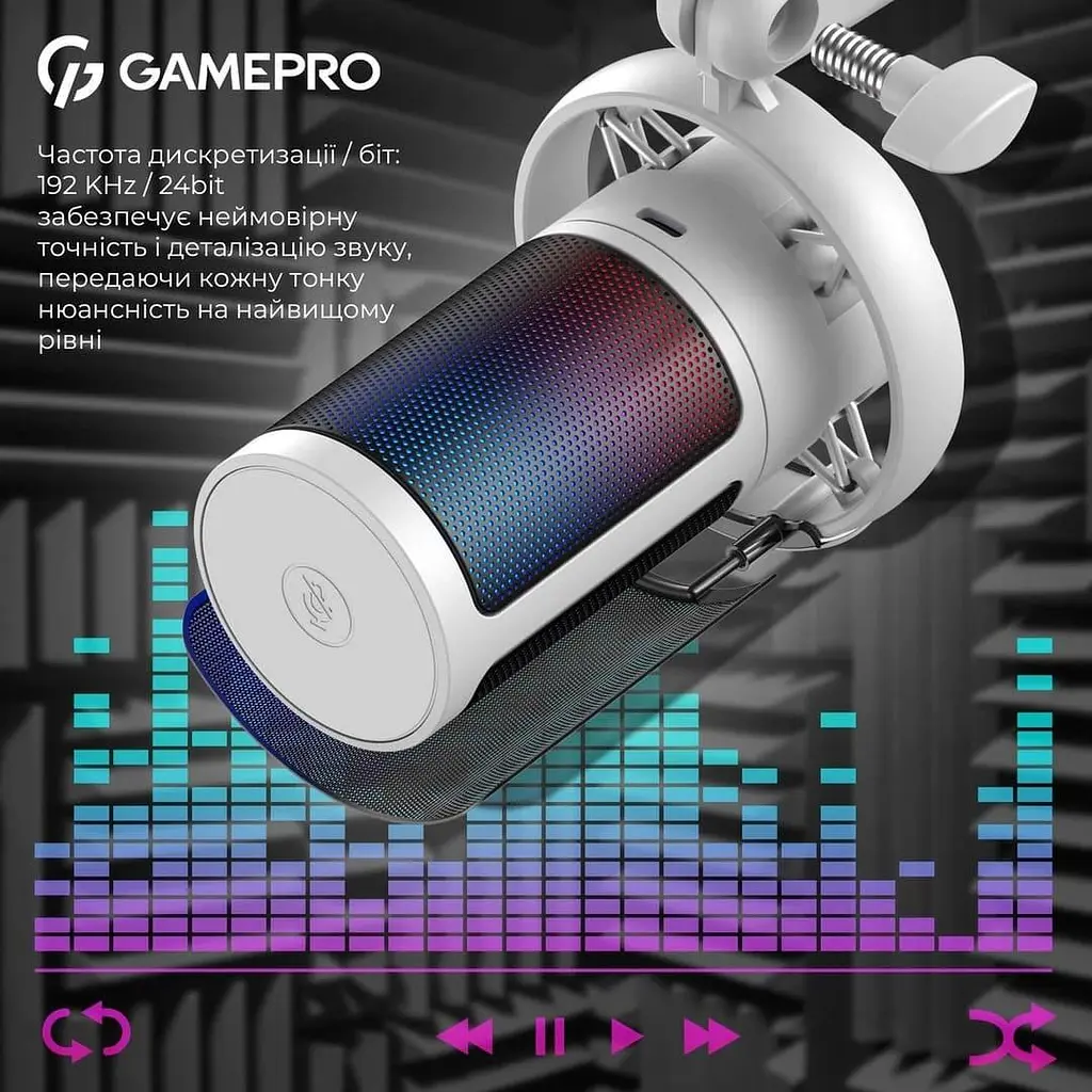 Мікрофон GamePro UGM105W (UGM105W) - фото 10