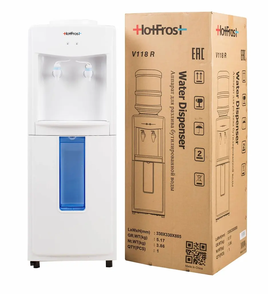 Кулер підлоговий для води HotFrost V118R - фото 8